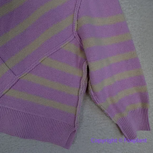 New! Free People‎  We The Free Crossroads Pullover pink sweater, size XS - Picture 10 of 12